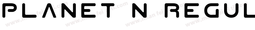 Planet N Regular字体转换